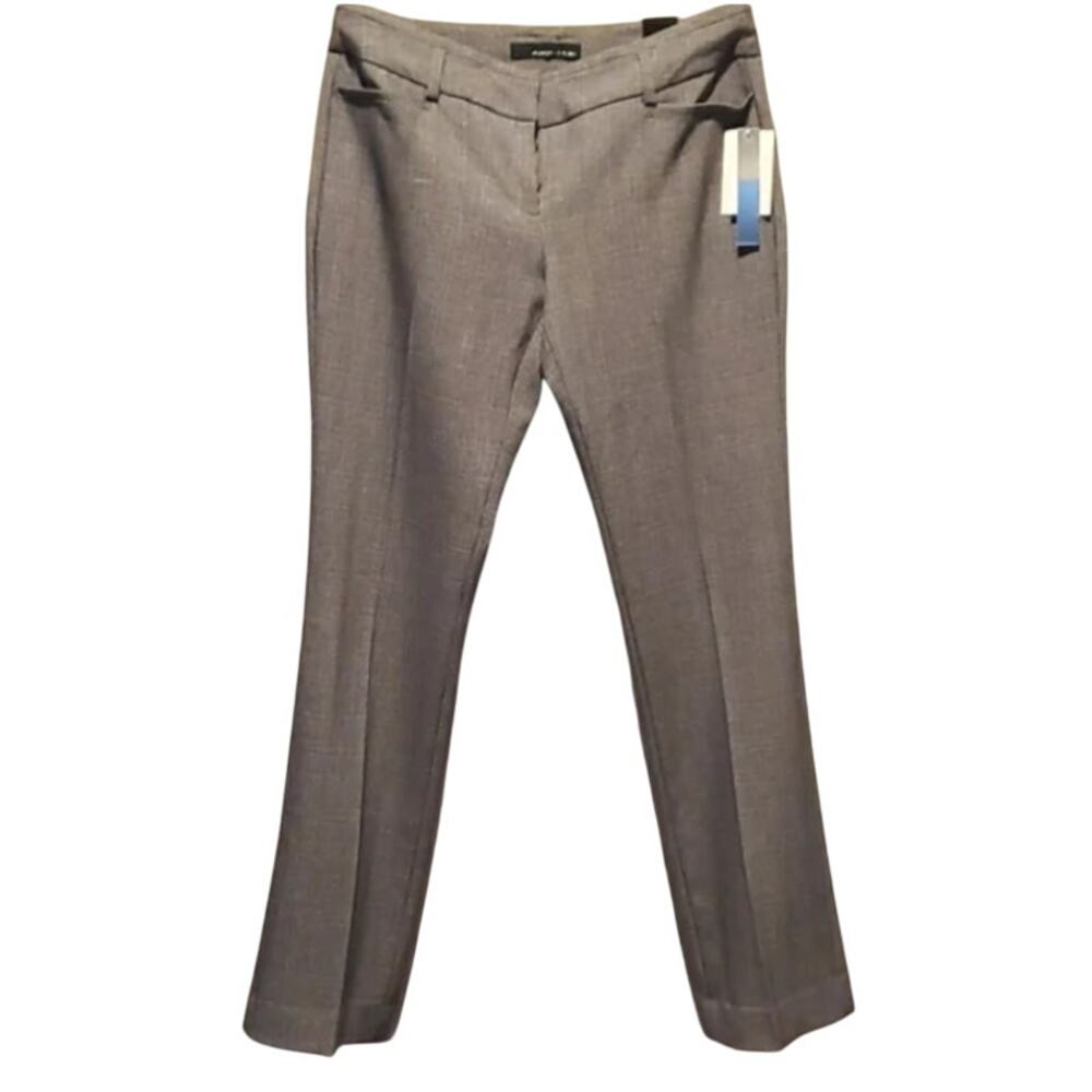 AMANDA & CHELSEA PLAID PANTS SLACKS Nwt Size 4 casual career
